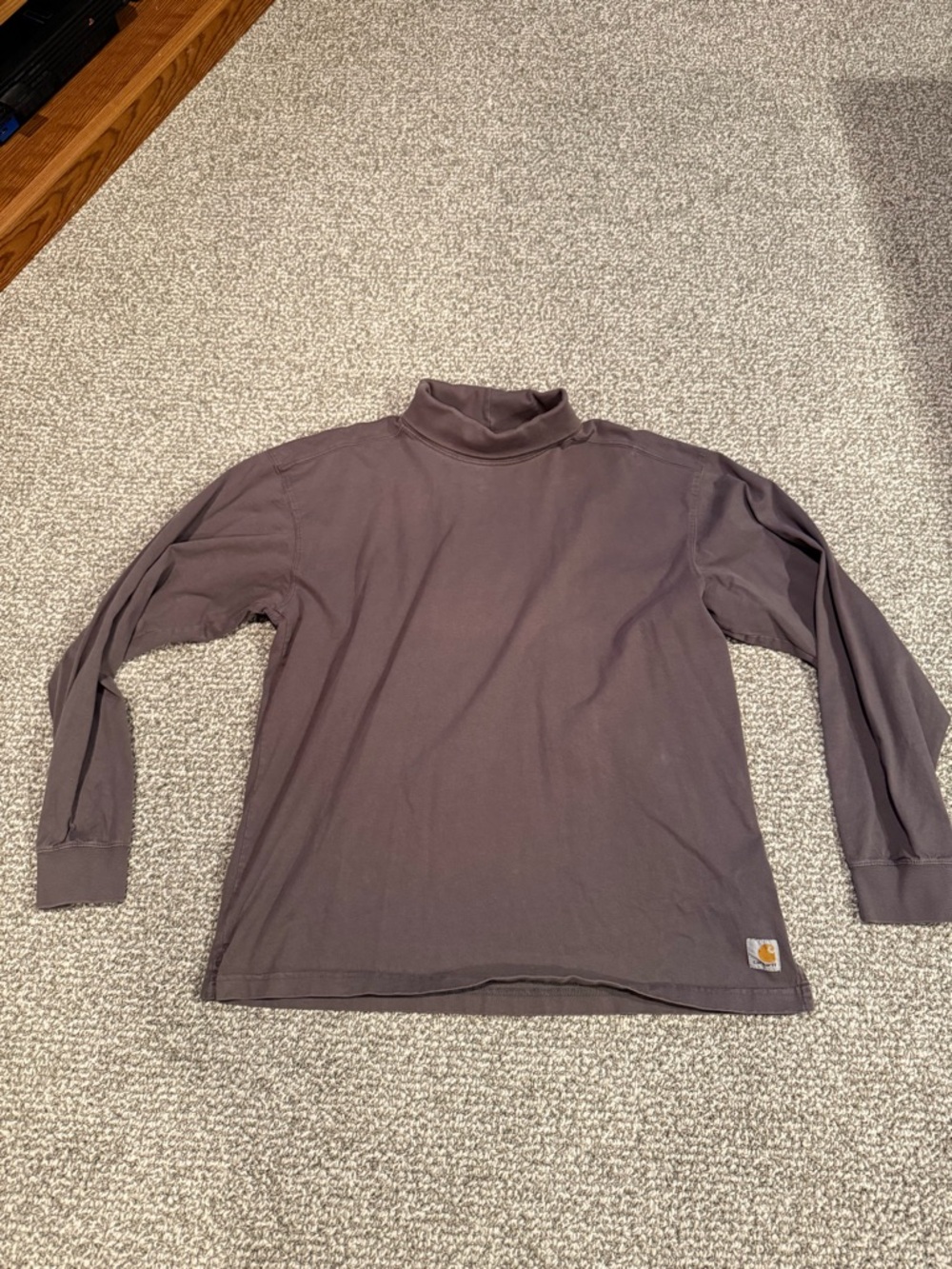 Dark Gray Carhartt Turtleneck Shirt
